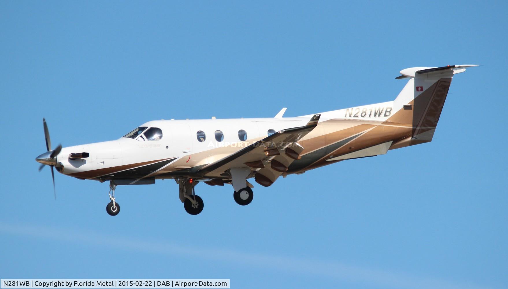N281WB, 2003 Pilatus PC-12/45 C/N 483, PC-12
