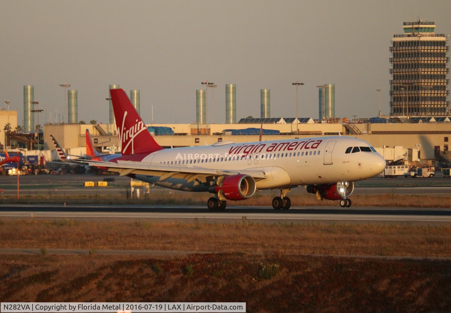 N282VA, 2015 Airbus A320-214 C/N 6704, Virgin America