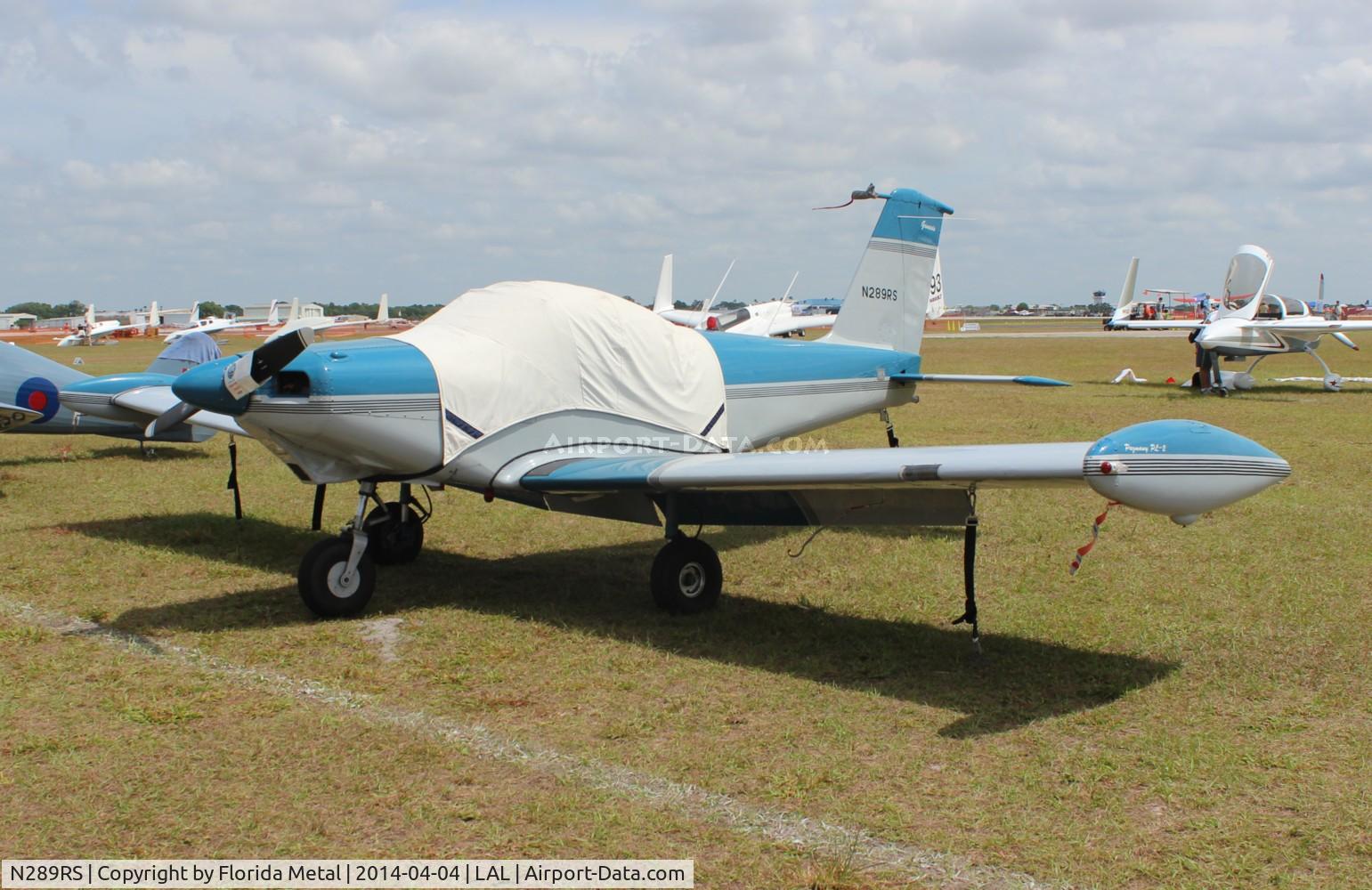 N289RS, 1997 Pazmany PL-2 C/N 089, Pazmany PL-2