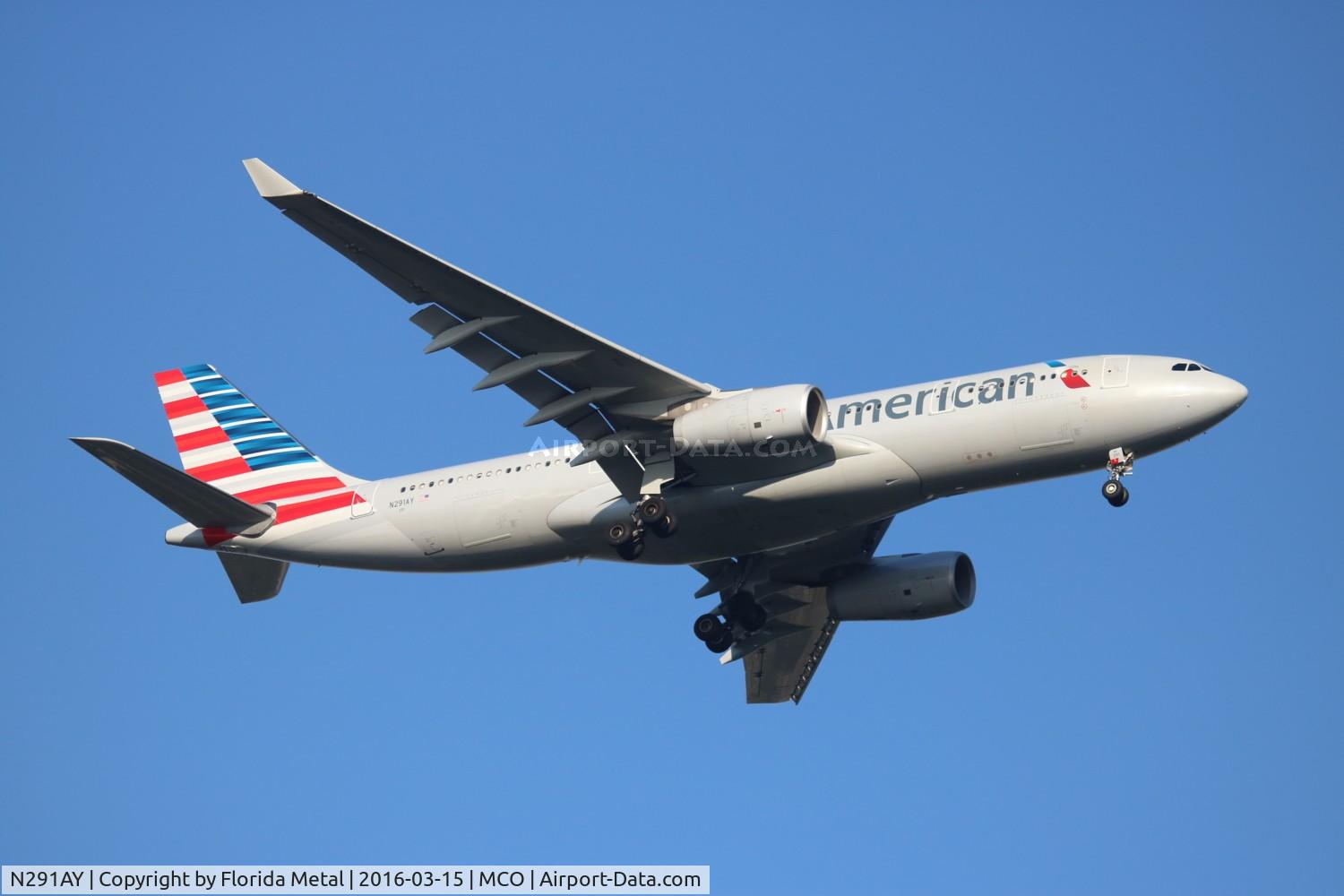 N291AY, 2014 Airbus A330-243 C/N 1502, American