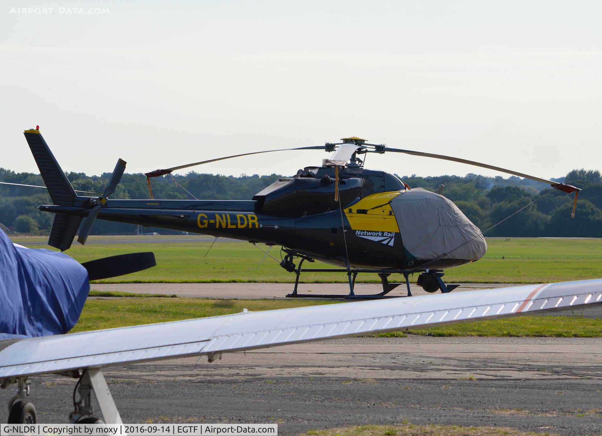 G-NLDR, 1983 Aerospatiale AS-355F-2 Ecureuil 2 C/N 5282, Aerospatiale AS-355F-2 Ecureuil II at Fairoaks. Ex VP-BJC