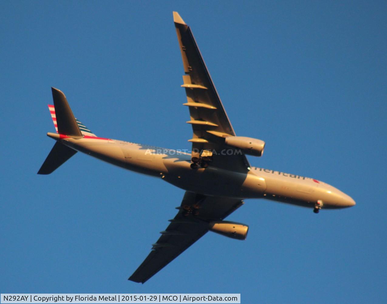 N292AY, 2014 Airbus A330-243 C/N 1512, American