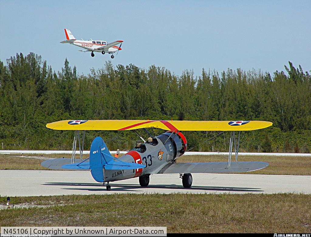 N45106, 1940 Naval Aircraft Factory N3N-3 C/N 1801, 45106
