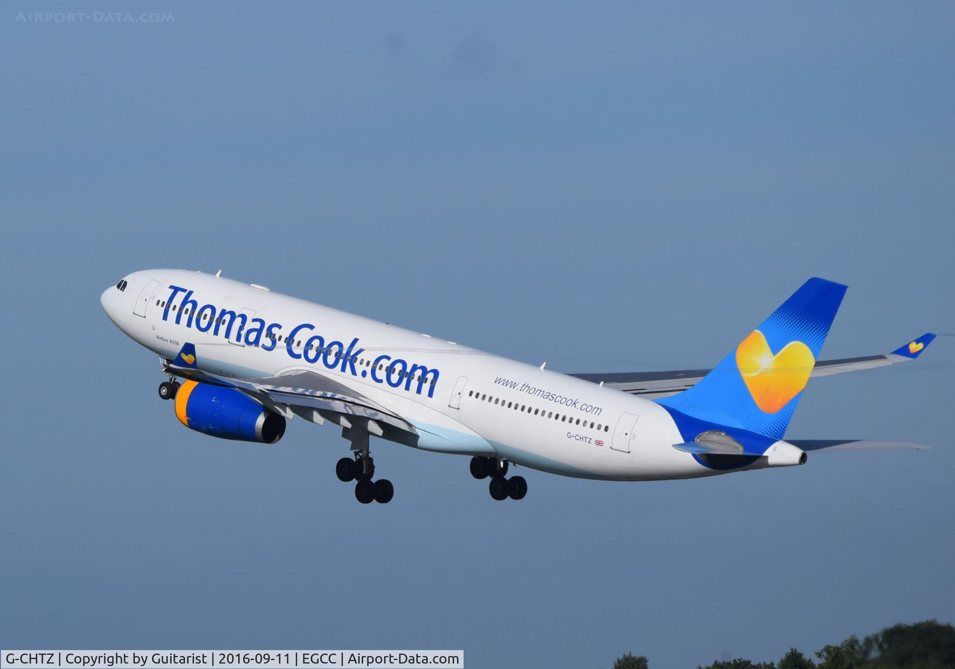 G-CHTZ, 2001 Airbus A330-243 C/N 398, At Manchester