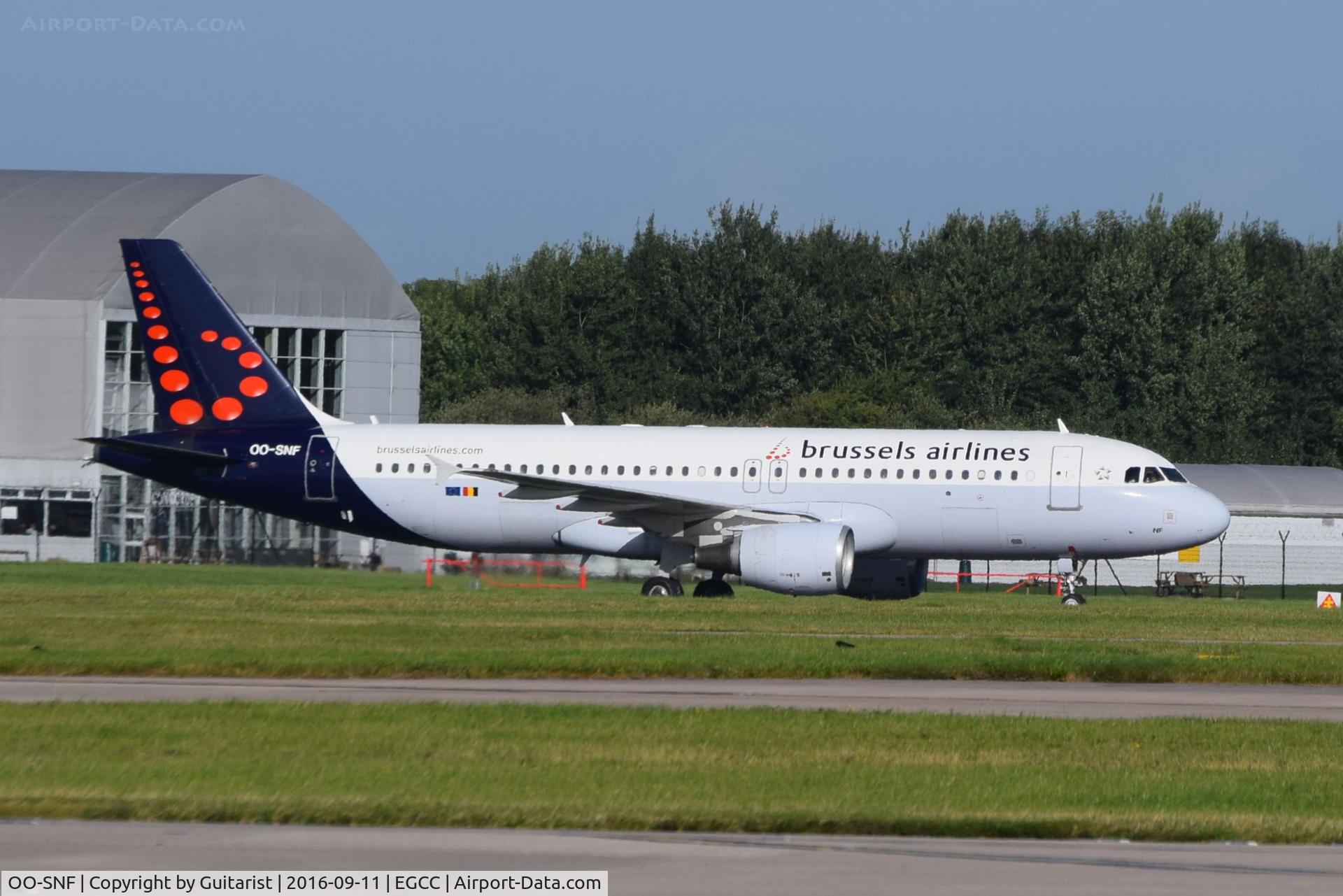 OO-SNF, 2006 Airbus A320-214 C/N 2810, At Manchester