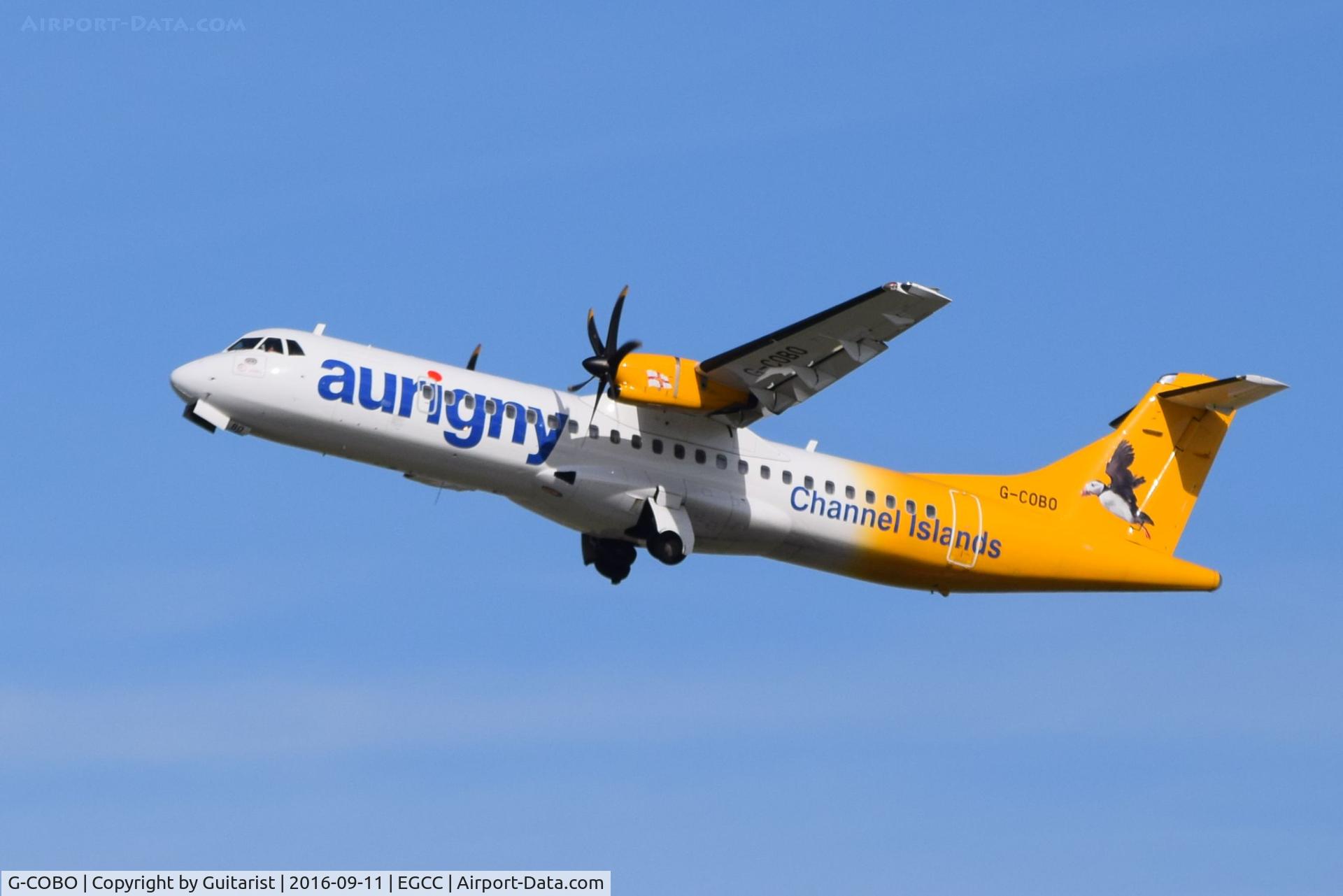 G-COBO, 2008 ATR 72-212A C/N 852, At Manchester