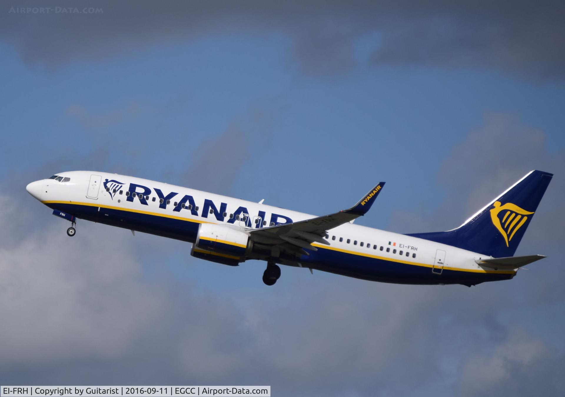 EI-FRH, 2016 Boeing 737-8AS C/N 44736, At Manchester