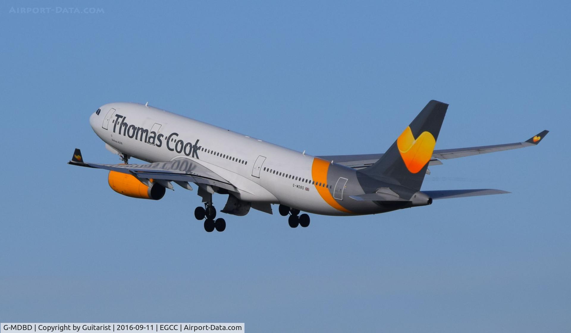 G-MDBD, 1999 Airbus A330-243 C/N 266, At Manchester