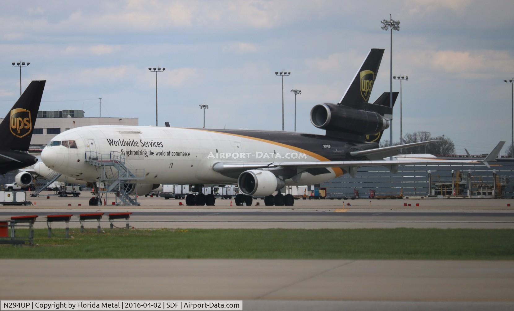 N294UP, 1991 McDonnell Douglas MD-11 C/N 48472, UPS MD-11F