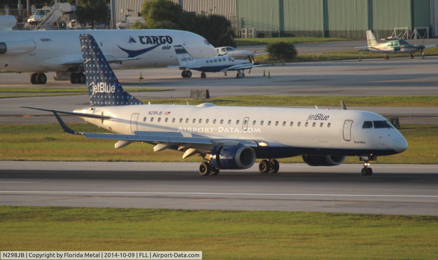 N298JB, 2009 Embraer 190AR (ERJ-190-100IGW) C/N 19000249, Jet Blue