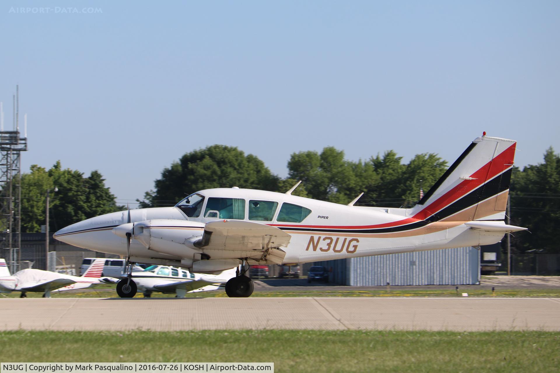N3UG, 1977 Piper PA-23-250 C/N 27-7854050, Piper PA-23-250