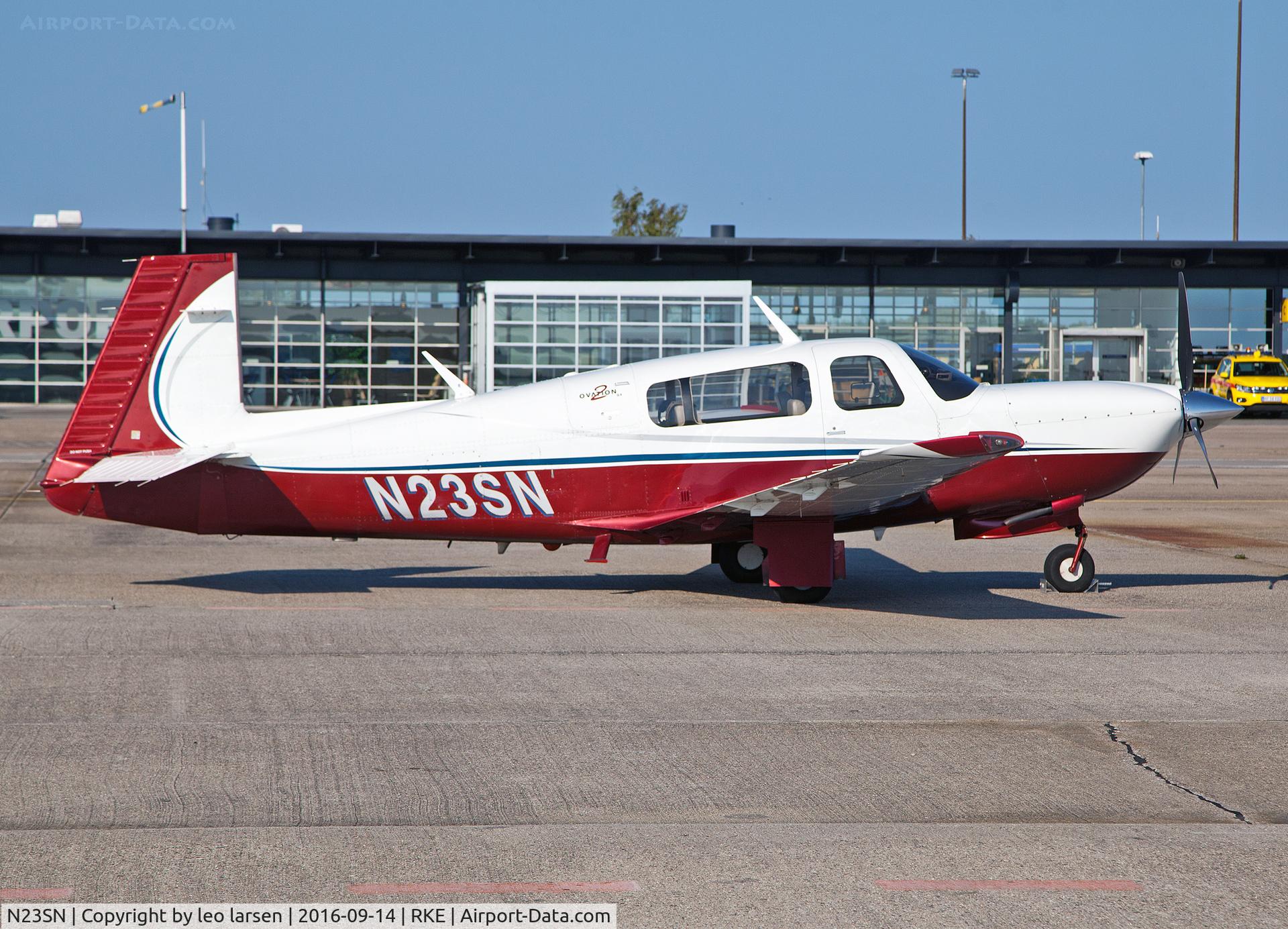 N23SN, 2004 Mooney M20R Ovation C/N 29-0338, Roskilde Denmark 16.9.16