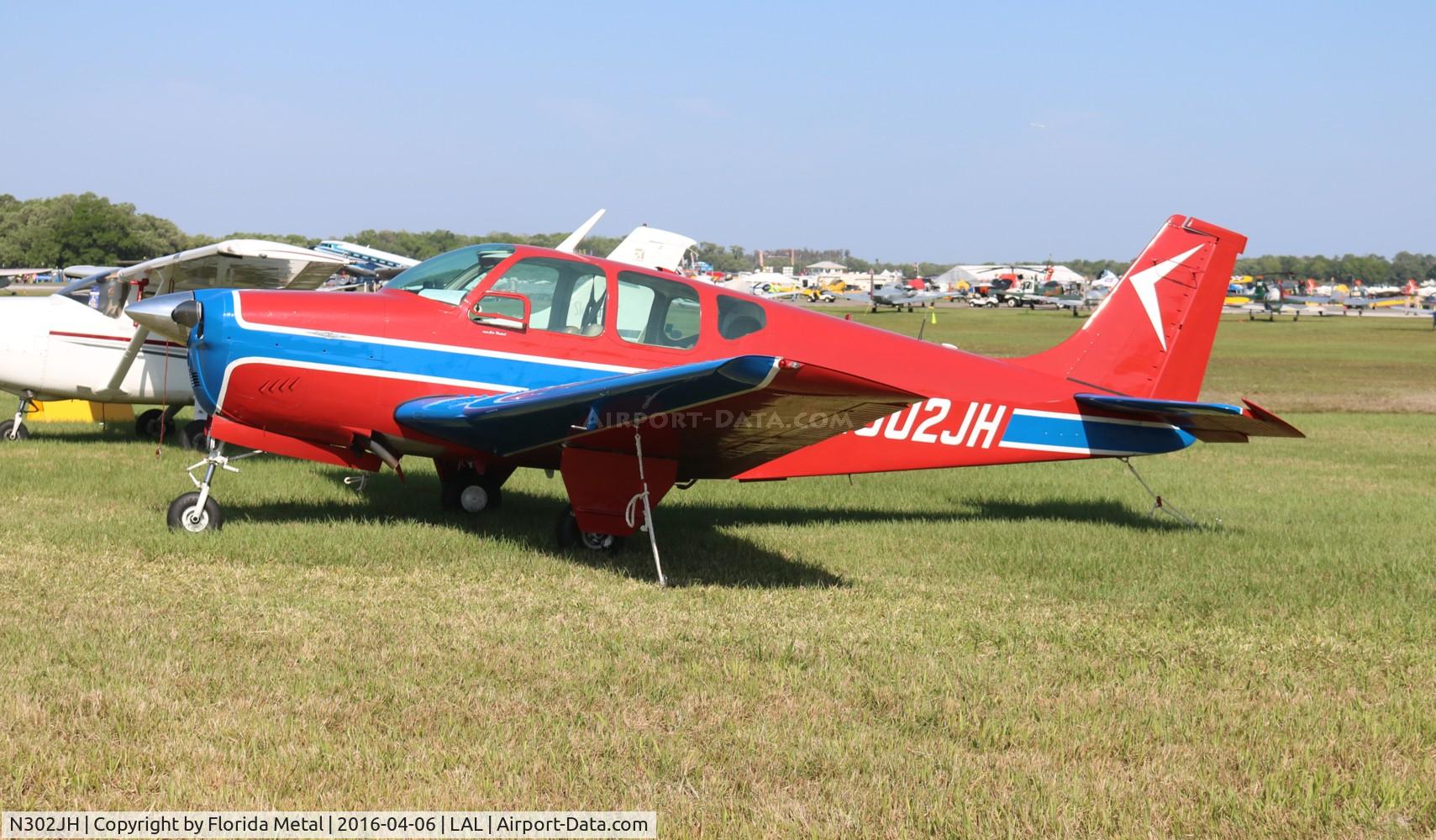 N302JH, 1962 Beech 35-B33 Debonair C/N CD-517, Beech 33