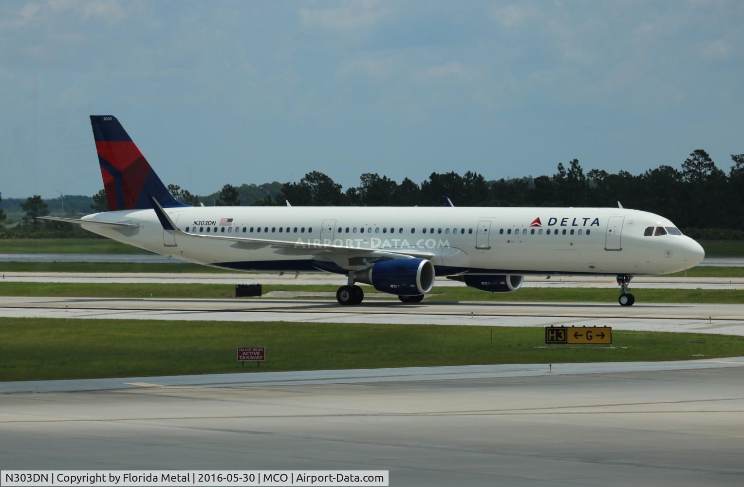 N303DN, 2016 Airbus A321-211 C/N 7061, Delta