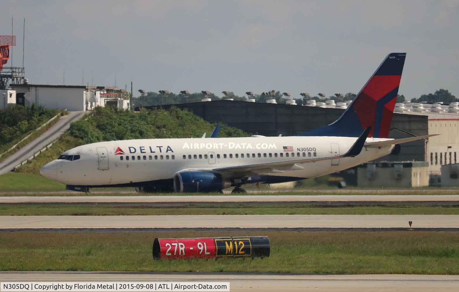N305DQ, Boeing 737-732 C/N 29645, Delta