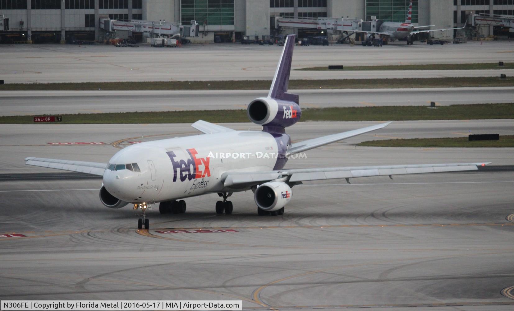 N306FE, 1985 McDonnell Douglas MD-10-30F C/N 48287, Fed Ex