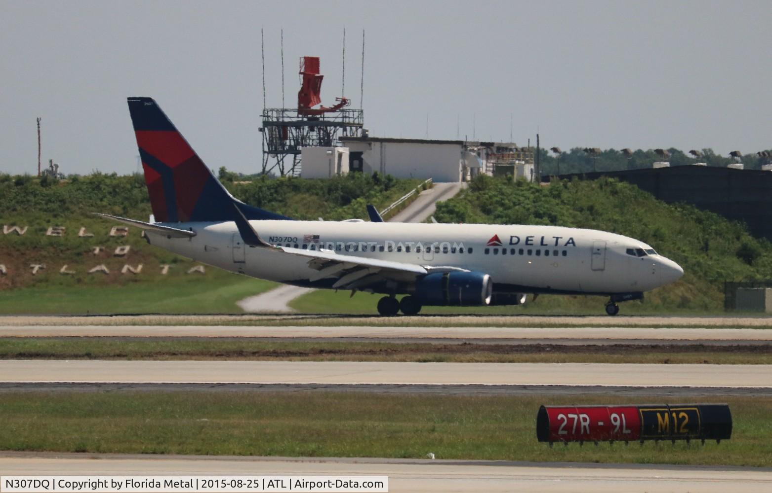 N307DQ, 2008 Boeing 737-732 C/N 29679, Delta