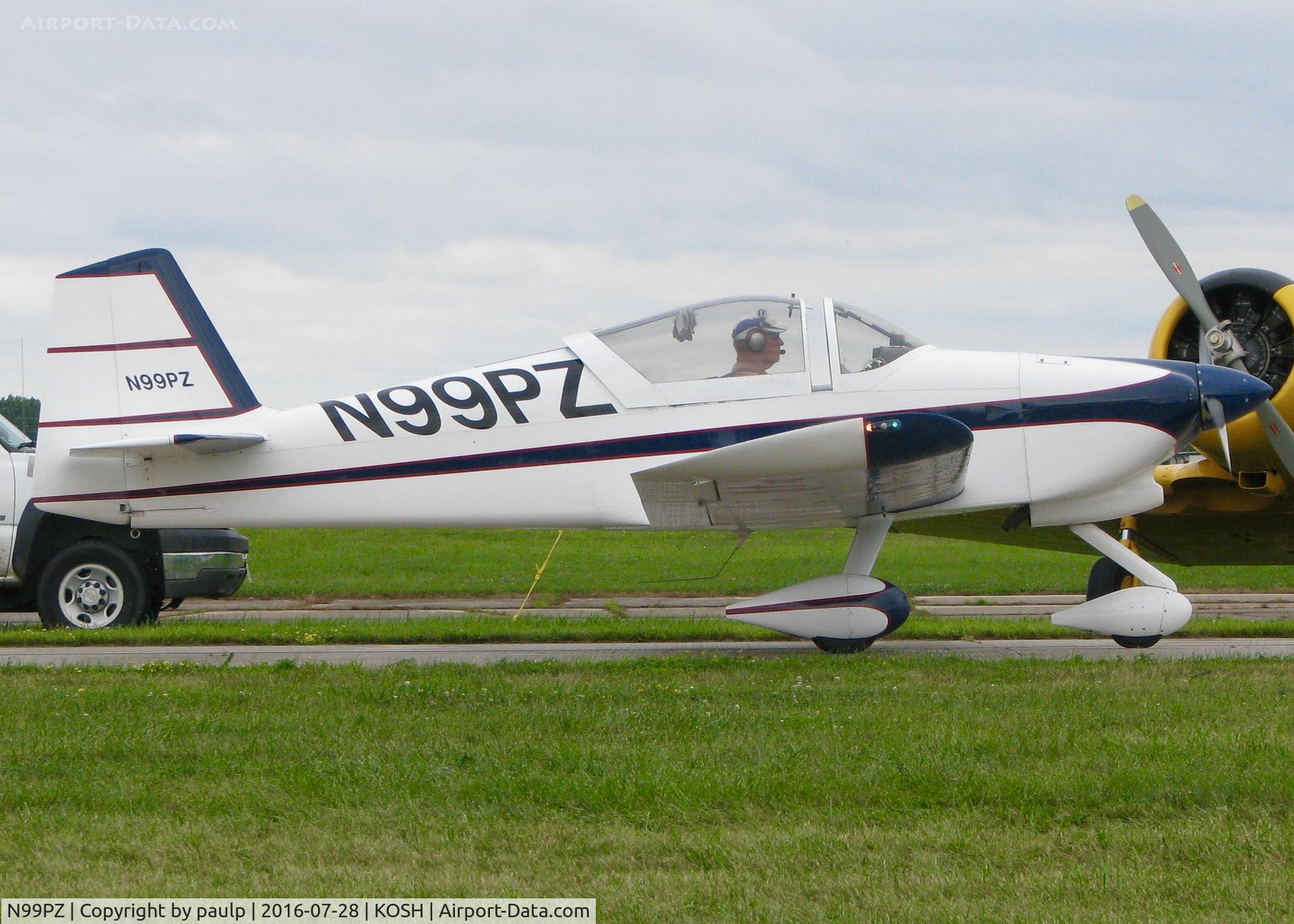 N99PZ, 2000 Vans RV-6A C/N 22993, At AirVenture 2016.