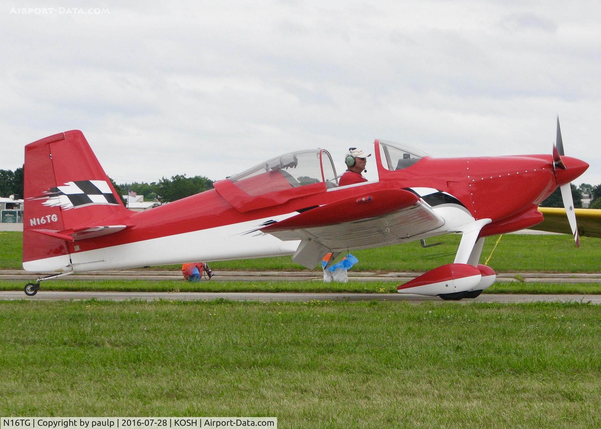 N16TG, 2003 Vans RV-6 C/N 25730, At AirVenture 2016.