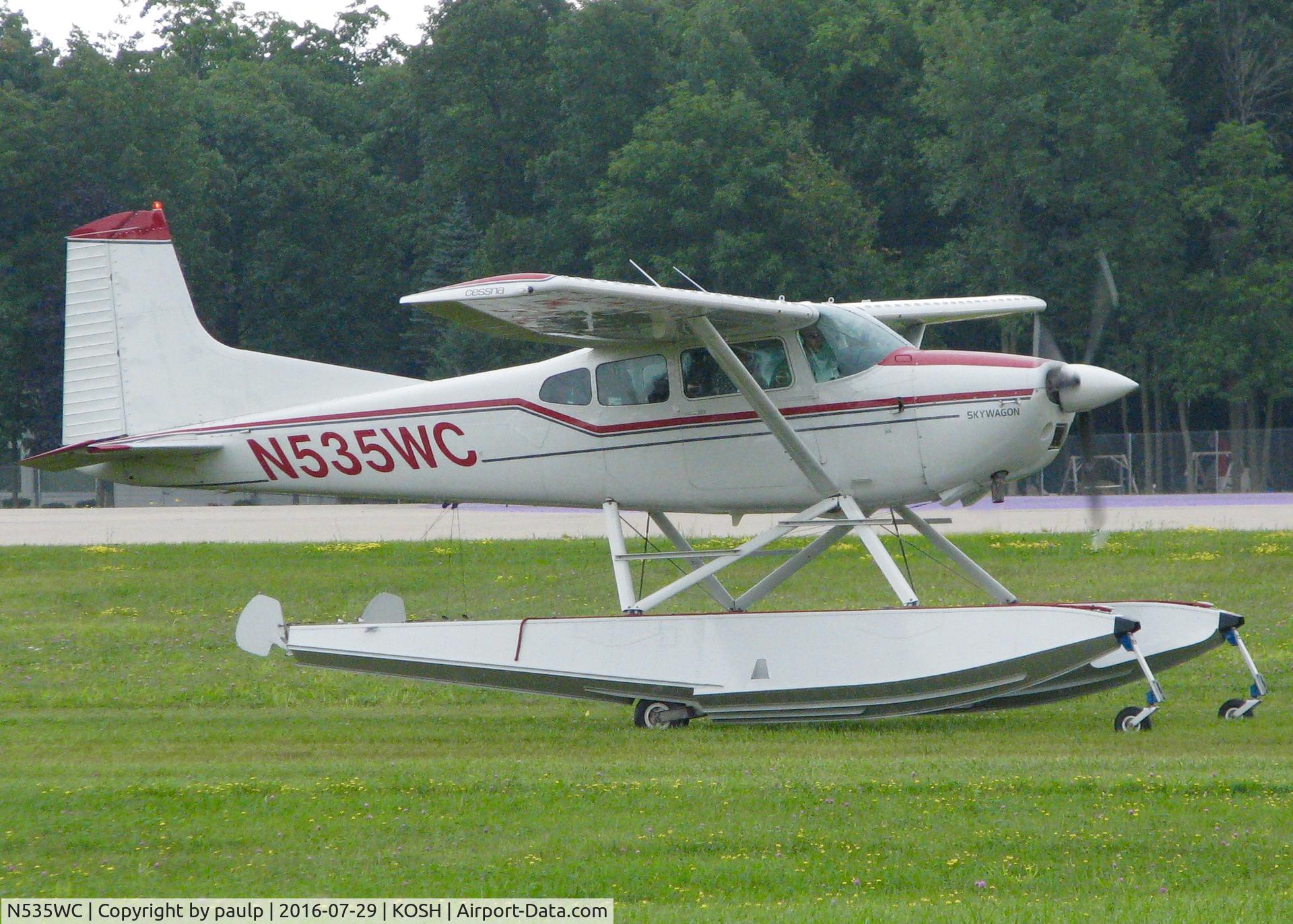 N535WC, 1981 Cessna A185F Skywagon 185 C/N 18504195, At AirVenture 2016.