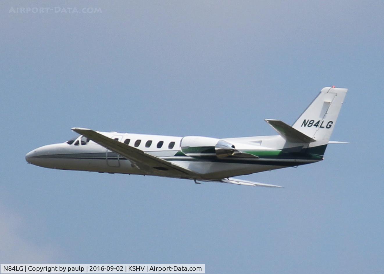 N84LG, 1984 Cessna S550 Citation IIS C/N S550-0013, At Shreveport Regional.