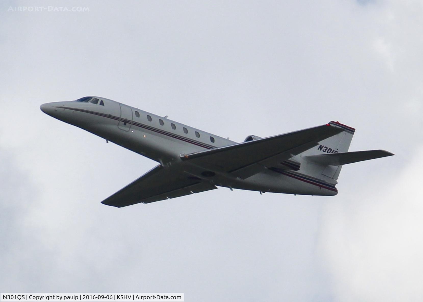N301QS, 2004 Cessna 680 Citation Sovereign C/N 680-0010, At Shreveport Regional.