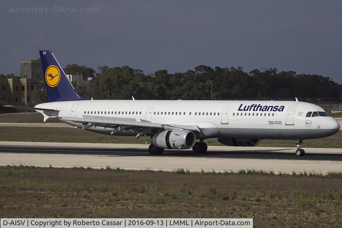 D-AISV, 2009 Airbus A321-231 C/N 4050, Runway 13