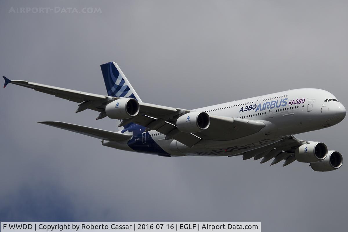 F-WWDD, 2005 Airbus A380-861 C/N 004, FIA 2016