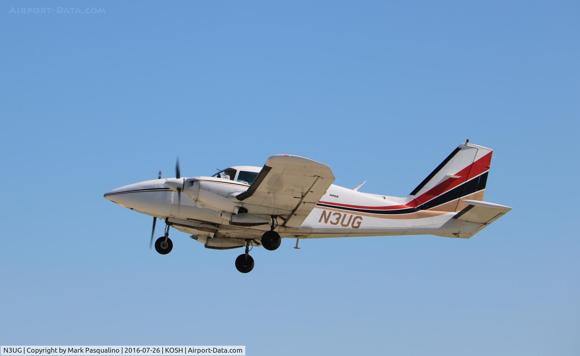N3UG, 1977 Piper PA-23-250 C/N 27-7854050, Piper PA-23-250
