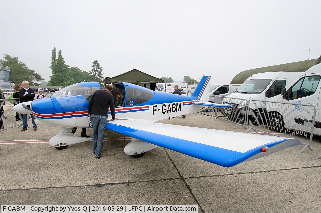 F-GABM, Robin HR-200-100 Club C/N 94, Robin HR-200-100 Club, Static display, Creil Air Base 110(LFPC-CSF) Open day 2016