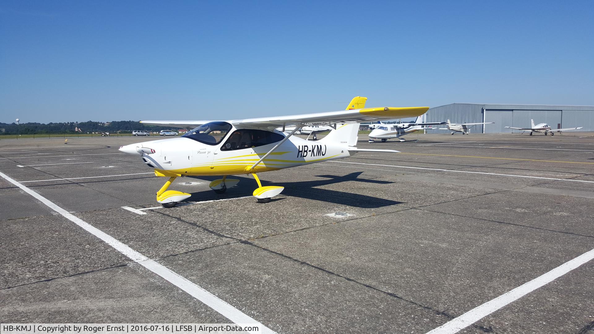 HB-KMJ, 2015 Tecnam P-2008JC C/N 1044, HB-KMJ in Basel