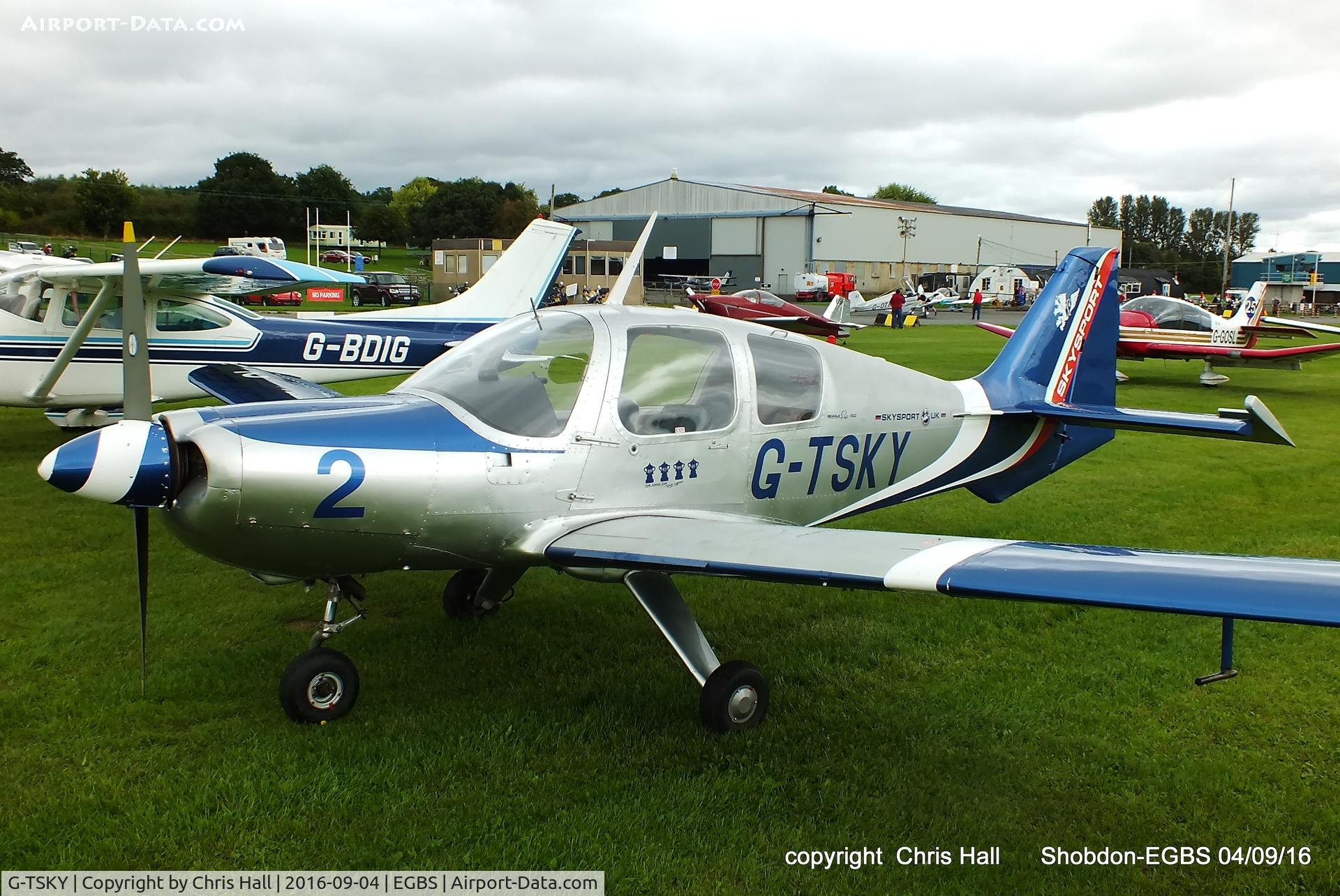 G-TSKY, 1968 Beagle B-121 Pup Series 2 (Pup 150) C/N B121-010, Royal Aero Club RRRA air race at Shobdon