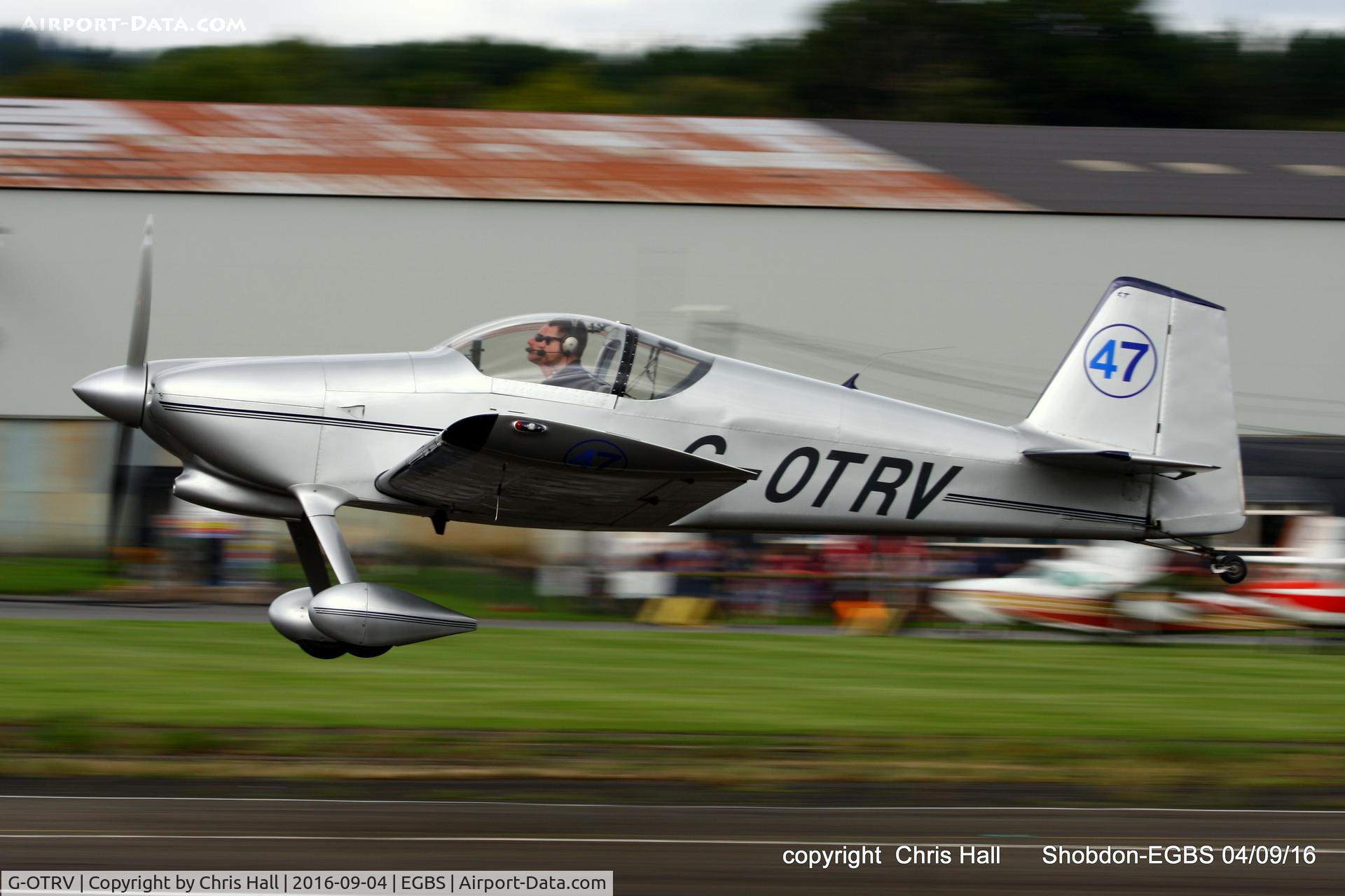 G-OTRV, 1999 Vans RV-6 C/N PFA 181-13302, Royal Aero Club RRRA air race at Shobdon