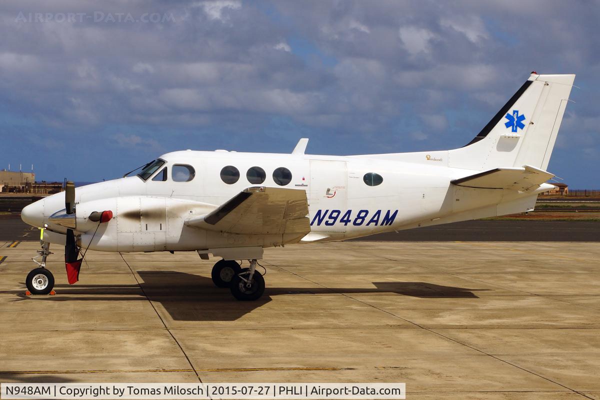 N948AM, 1989 Beech C90A King Air C/N LJ-1210, 