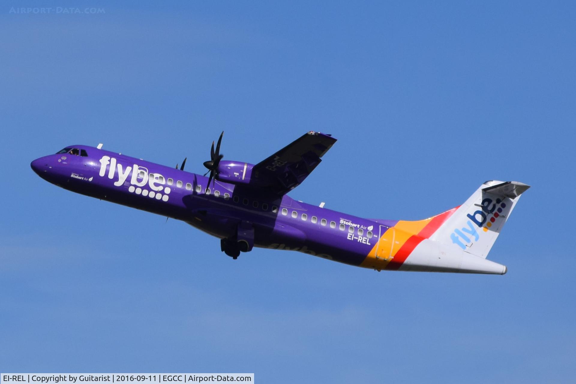 EI-REL, 2007 ATR 72-212A C/N 748, At Manchester