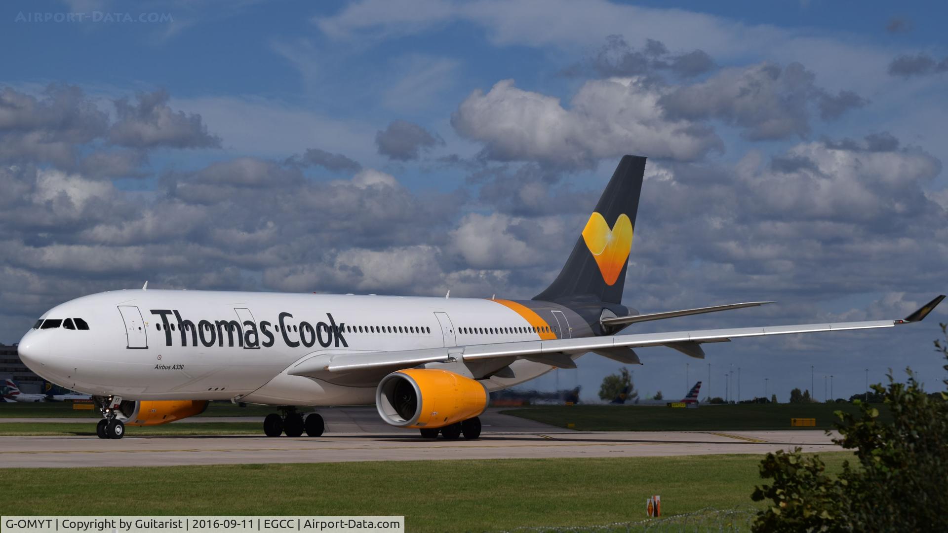 G-OMYT, 1999 Airbus A330-243 C/N 301, At Manchester