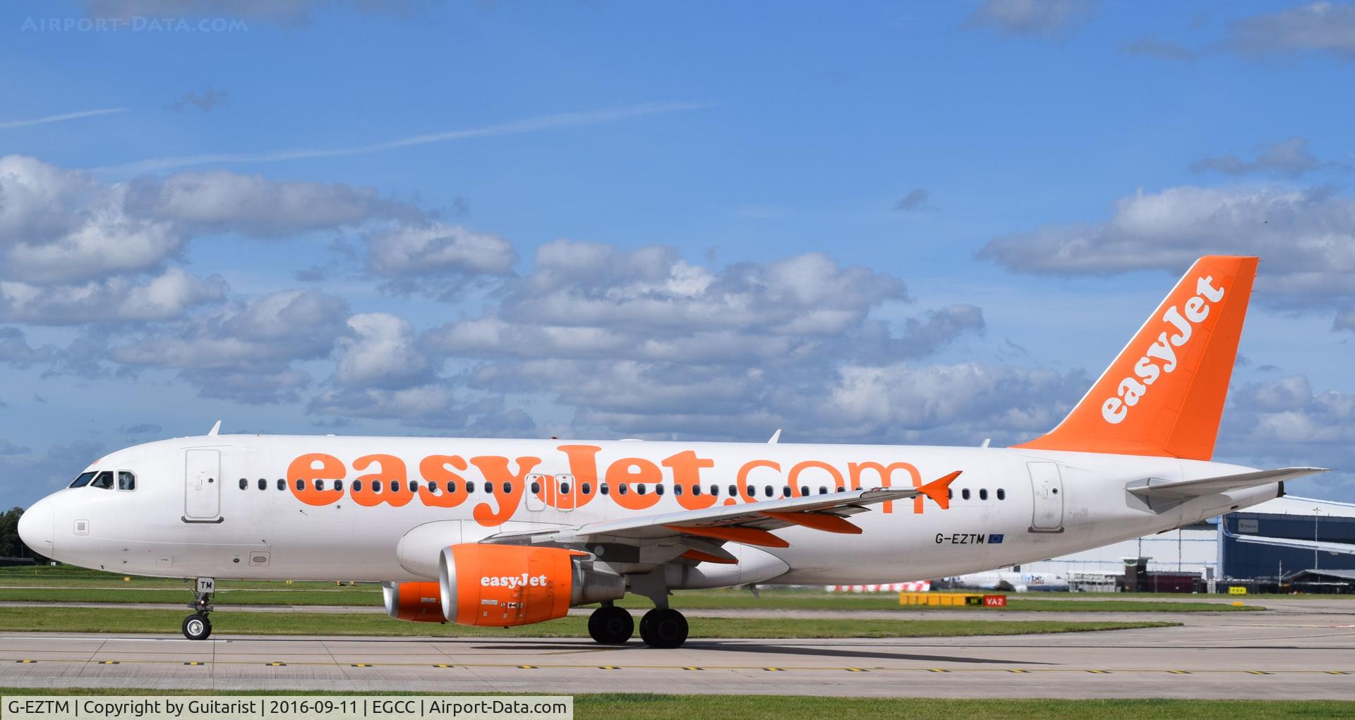 G-EZTM, 2009 Airbus A320-214 C/N 4014, At Manchester