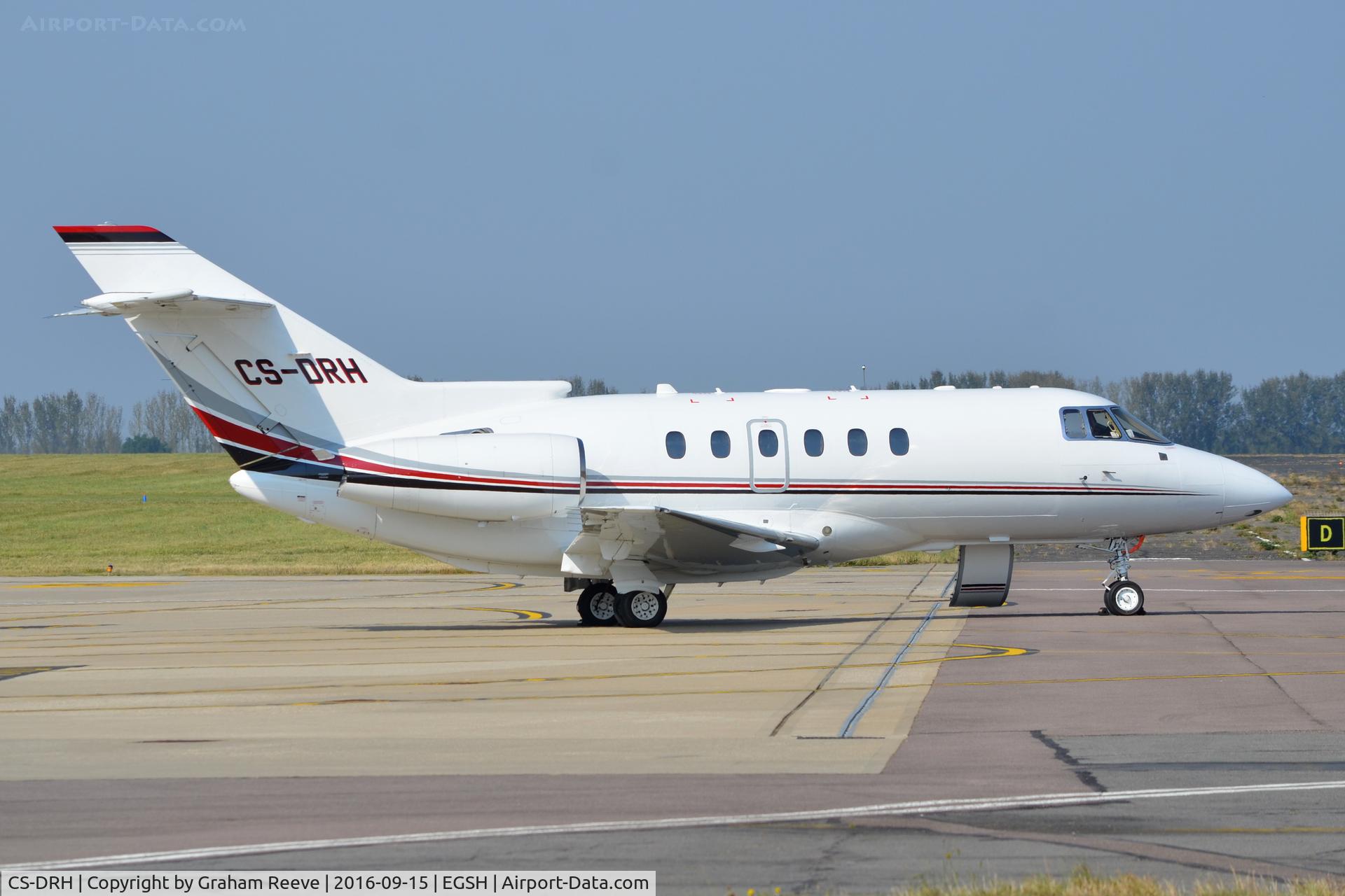 CS-DRH, 2005 Raytheon Hawker 800XP C/N 258746, Parked at Norwich.