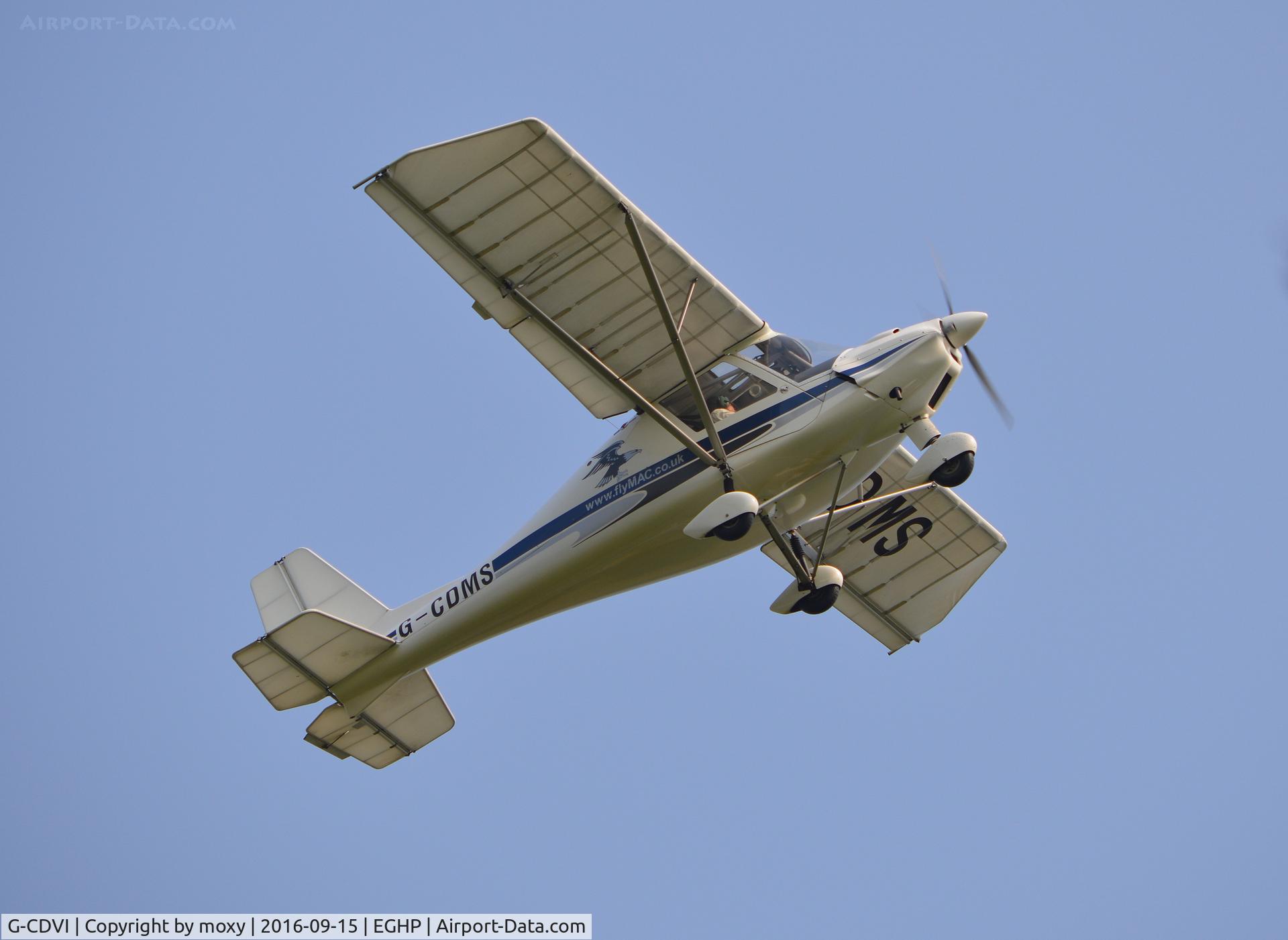 G-CDVI, 2006 Comco Ikarus C42 FB80 C/N 0602-6794, Comco Ikarus C-42 FB80 at Popham.