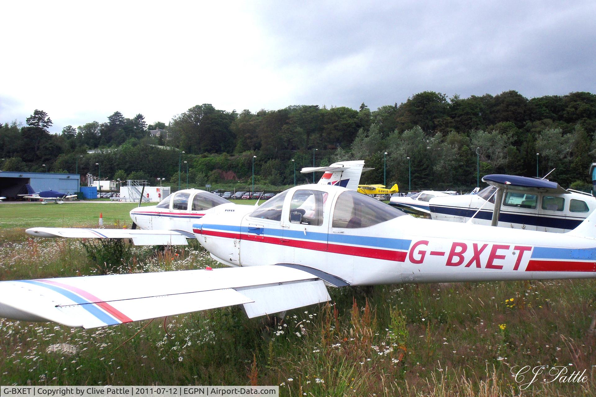 G-BXET, 1980 Piper PA-38-112 Tomahawk C/N 38-80A0028, On the dump at Dundee EGPN