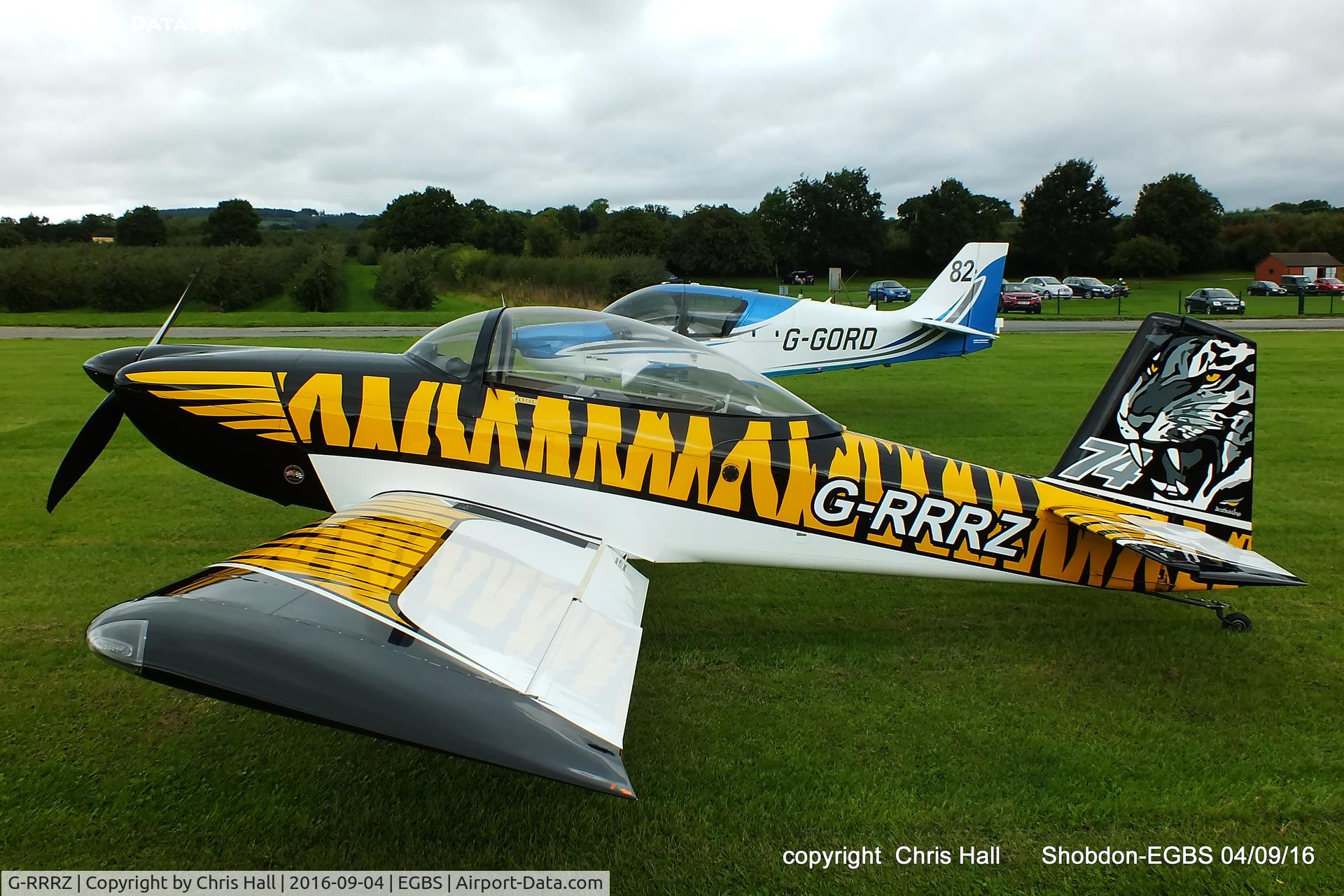 G-RRRZ, 2013 Vans RV-8 C/N PFA 305-15107, Royal Aero Club RRRA air race at Shobdon