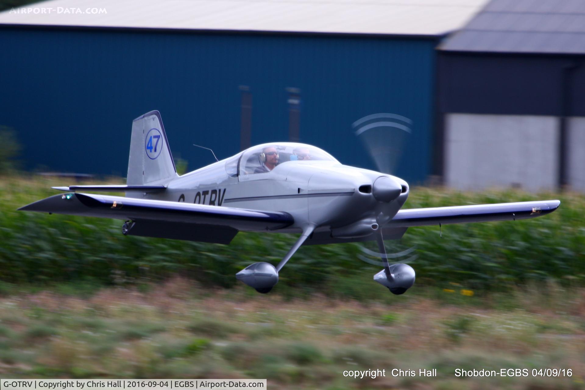 G-OTRV, 1999 Vans RV-6 C/N PFA 181-13302, Royal Aero Club RRRA air race at Shobdon