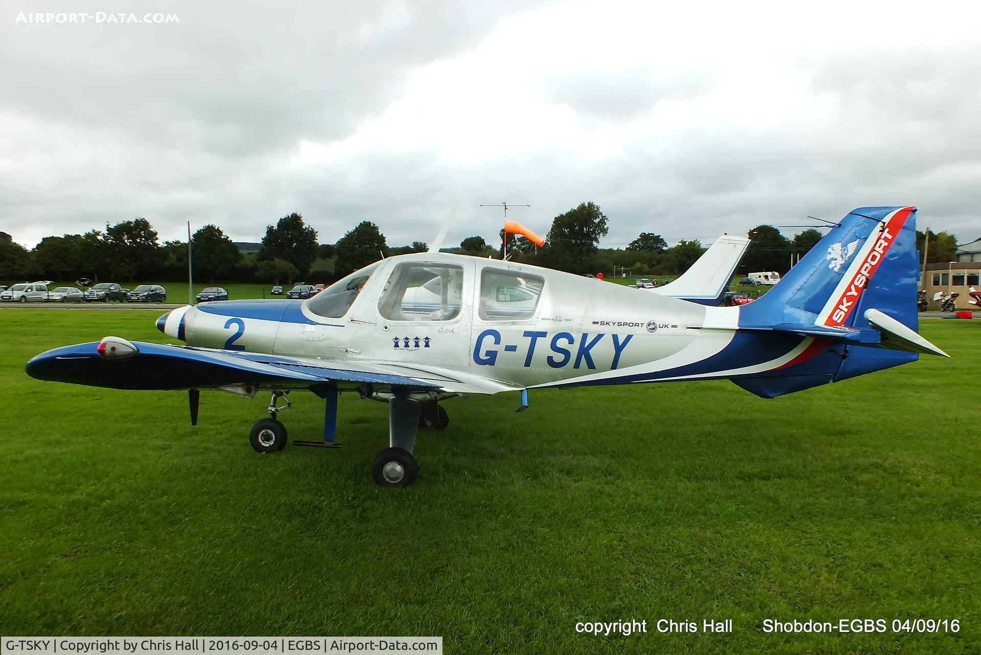 G-TSKY, 1968 Beagle B-121 Pup Series 2 (Pup 150) C/N B121-010, Royal Aero Club RRRA air race at Shobdon