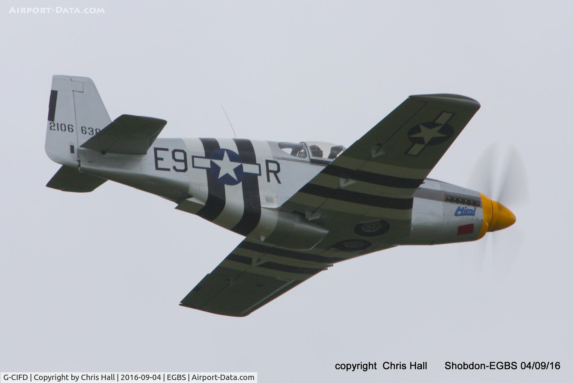 G-CIFD, Titan T-51 Mustang C/N LAA 355-15261, at Shobdon