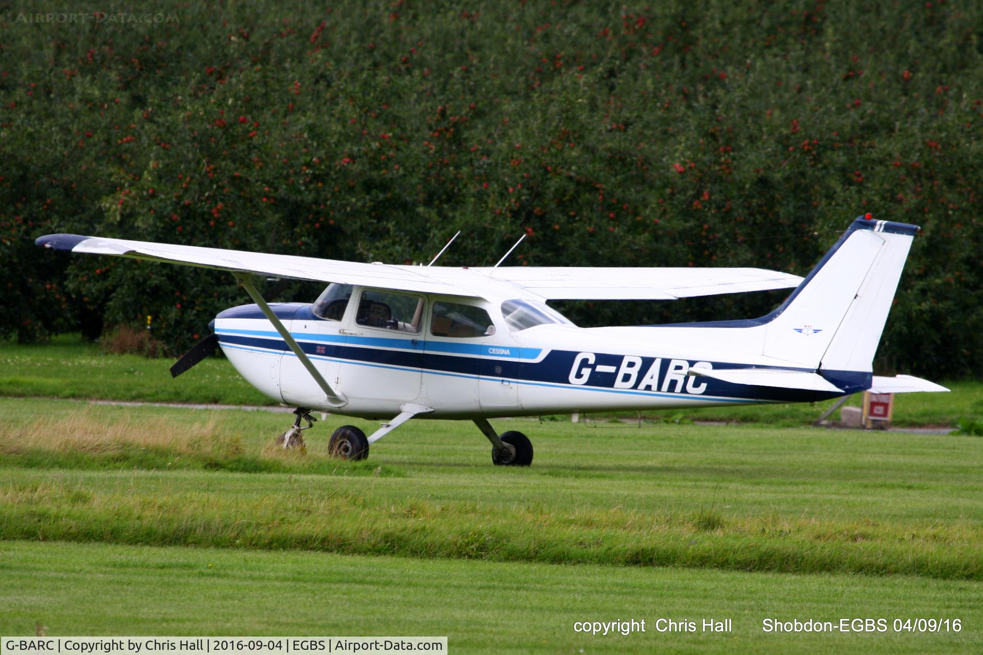 G-BARC, 1973 Reims FR172J Reims Rocket C/N 0356, at Shobdon