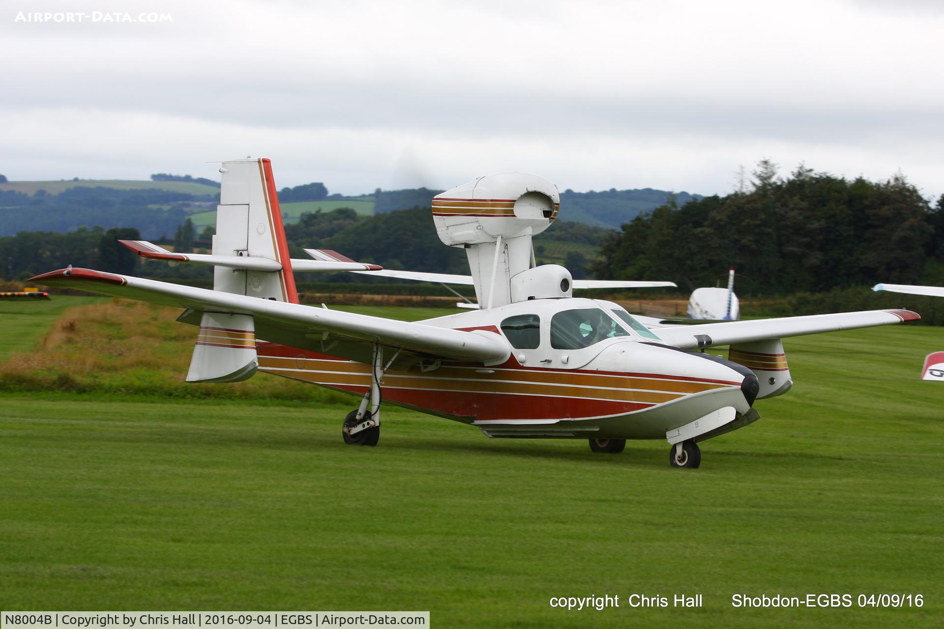 N8004B, 1980 Consolidated Aeronautics Inc. Lake LA-4-200 C/N 1022, Royal Aero Club RRRA air race at Shobdon