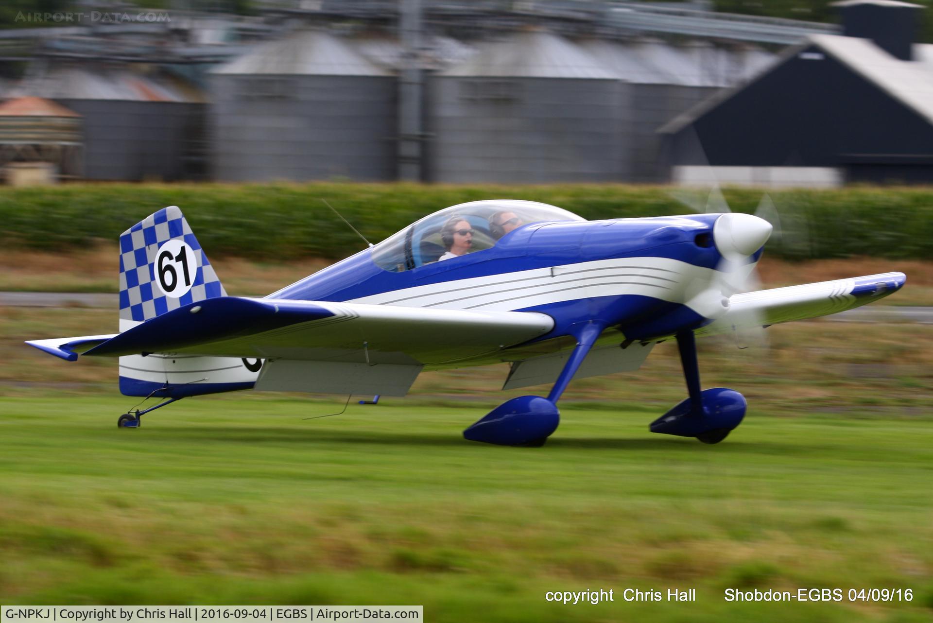 G-NPKJ, 1998 Vans RV-6 C/N PFA 181-13138, Royal Aero Club RRRA air race at Shobdon
