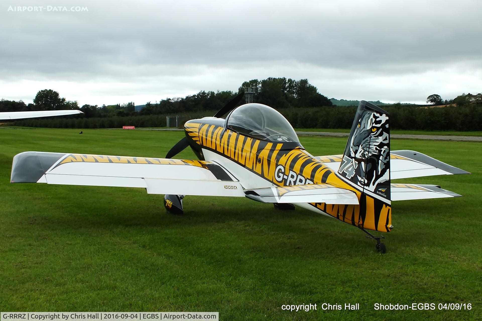 G-RRRZ, 2013 Vans RV-8 C/N PFA 305-15107, Royal Aero Club RRRA air race at Shobdon