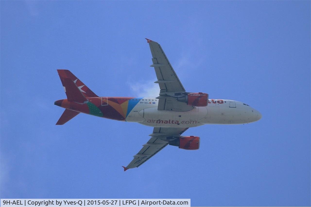 9H-AEL, 2004 Airbus A319-111 C/N 2332, Airbus A319-111, Take off rwy 26R, Roissy Charles De Gaulle airport (LFPG-CDG)