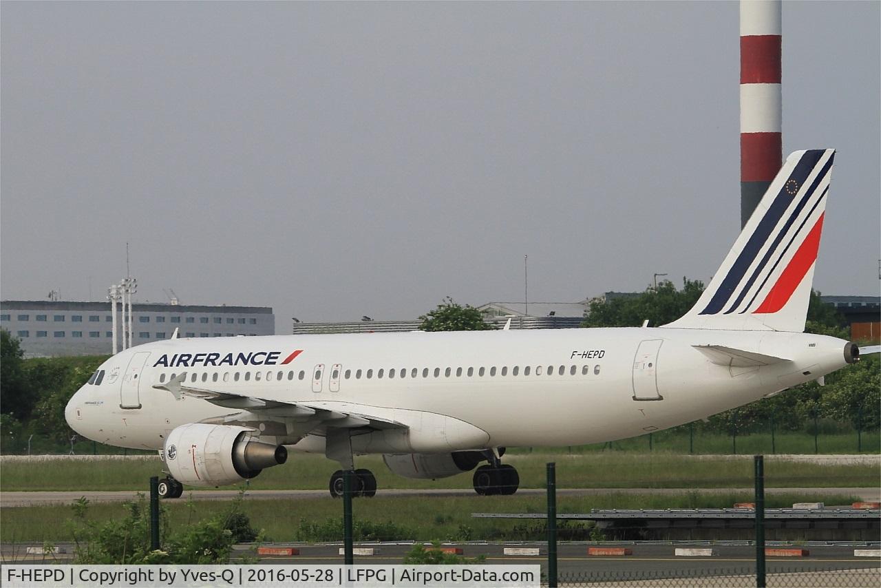 F-HEPD, 2010 Airbus A320-214 C/N 4295, Airbus A320-214 Taxiing, Roissy Charles De Gaulle Airport (LFPG-CDG)